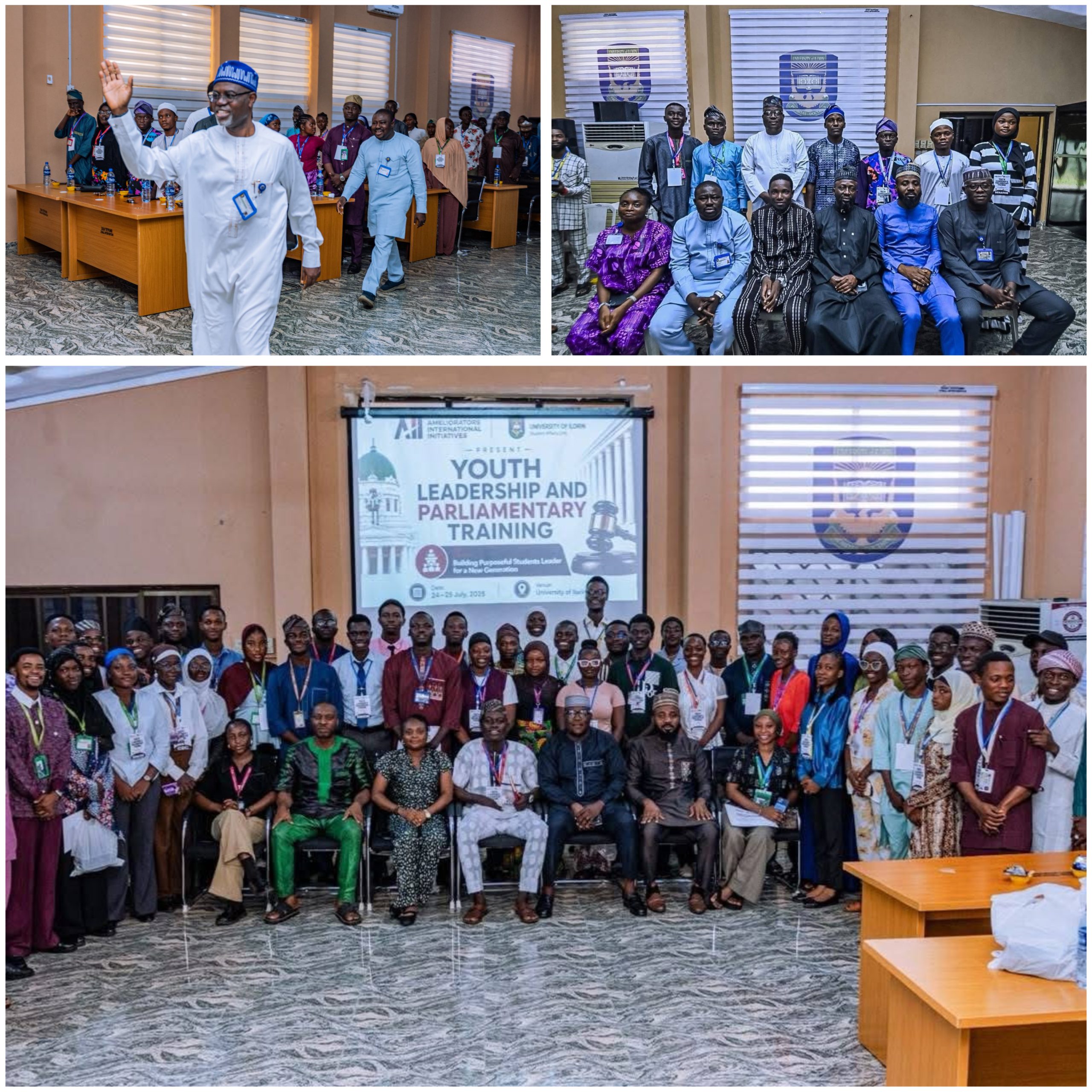 Ameliorators International Initiative Courts Partners to take parliamentary training beyond UNILORIN